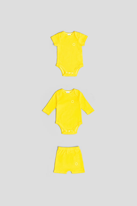 Infant Boxed Bundle B- Empire Yellow