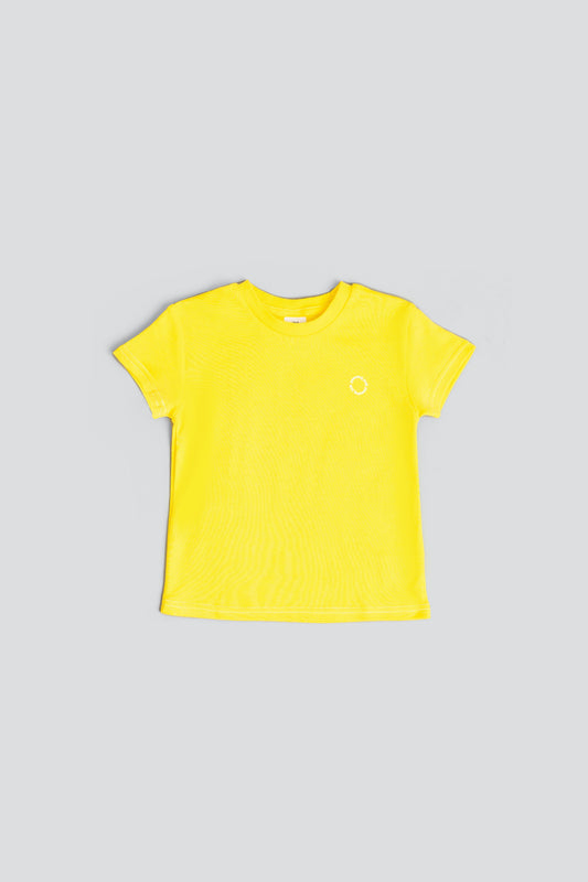 T-Shirt in Organic Cotton - Empire Yellow